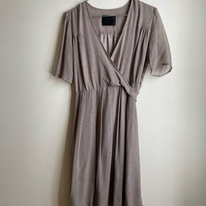 No 6 Store Constellation Silk Wrap Dress